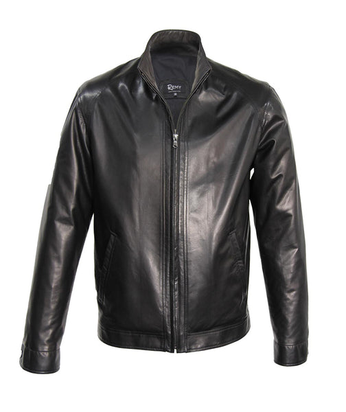 5026 - Mens Butter Lambskin Leather in Midnite